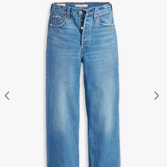 Levi’s- Women’s Ribcage Straight Ankle Stretch Jeans 25 x 27 - Picture 3 of 7